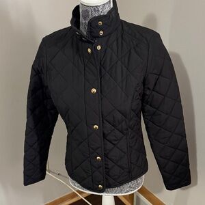 Lauren Ralph Lauren Black Quilted Jacket